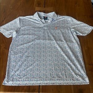 Donald Ross Patterned Polo Shirt